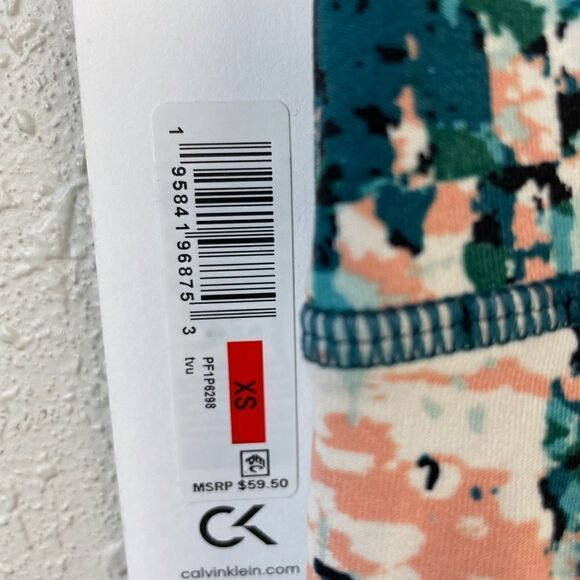 NWT Calvin Klein Performance Yoga 7/8 Leggings Size XS - Picture 6 of 7